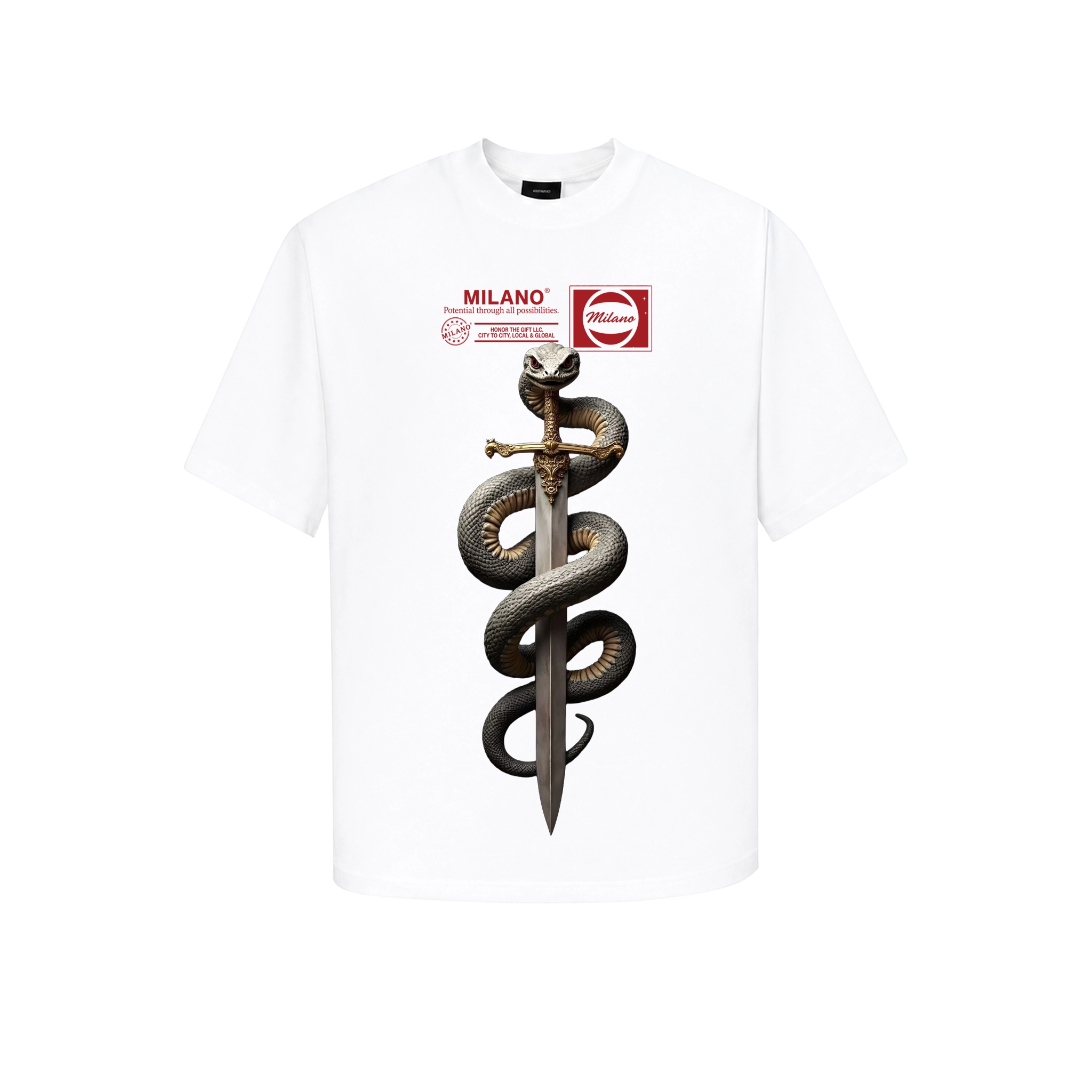 Snake and Sword Tee
