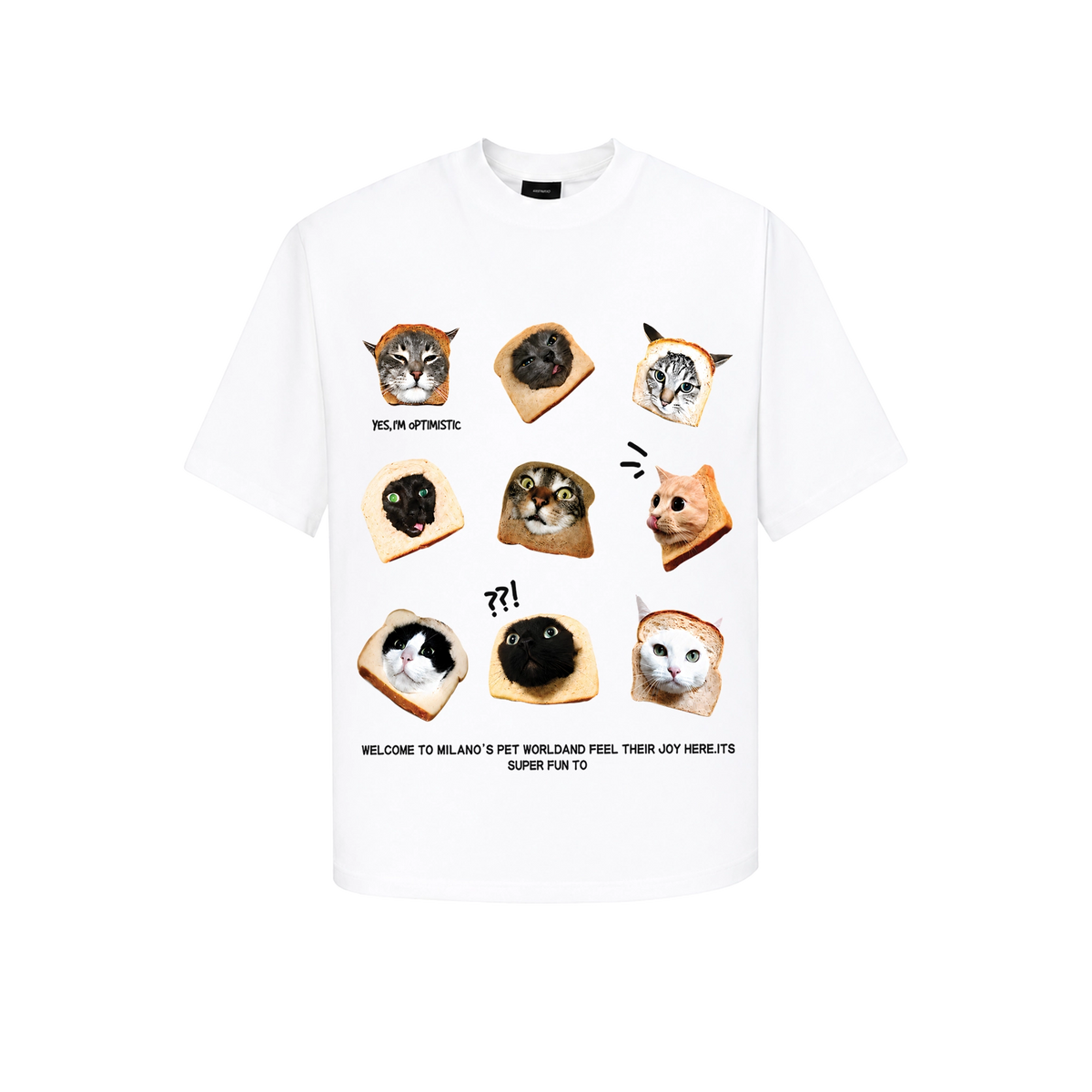 MLN CAT BREAD TEE