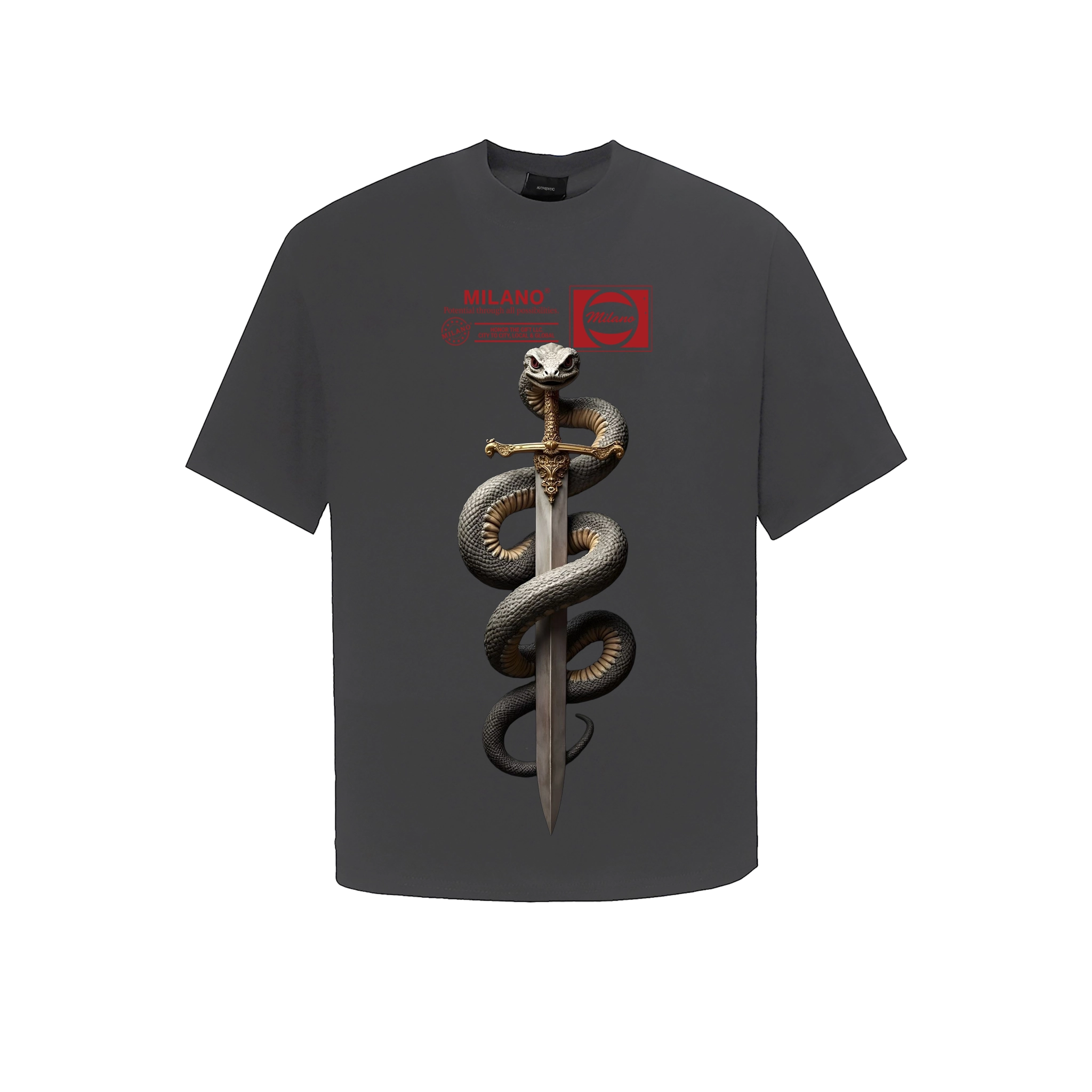 Snake and Sword Tee