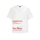 Love Story Noir Tee