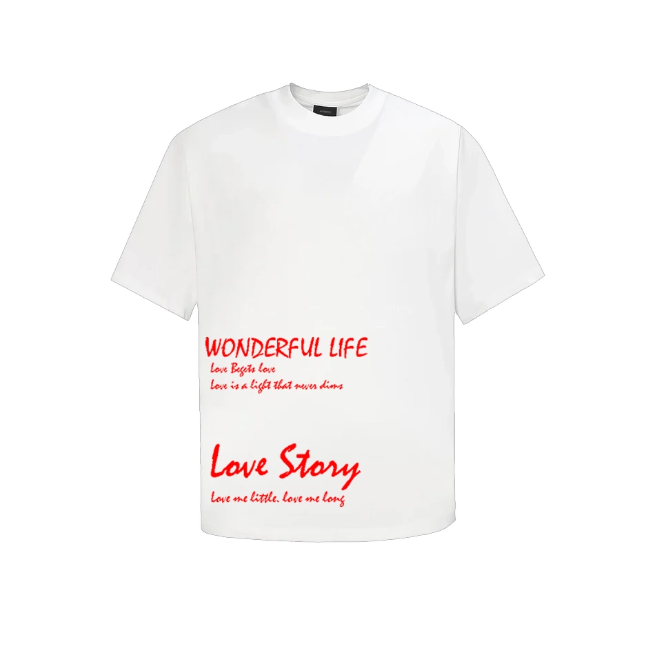 Love Story Noir Tee