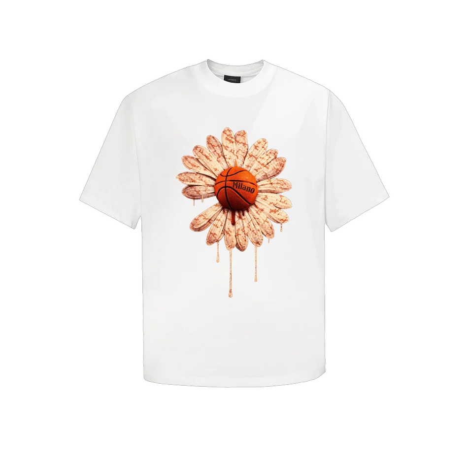 Floral Basketball Tee