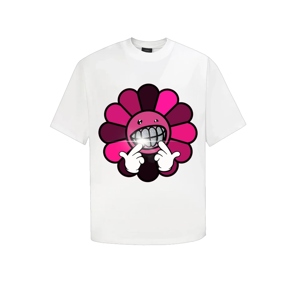 ÁO Grinning Flower Power