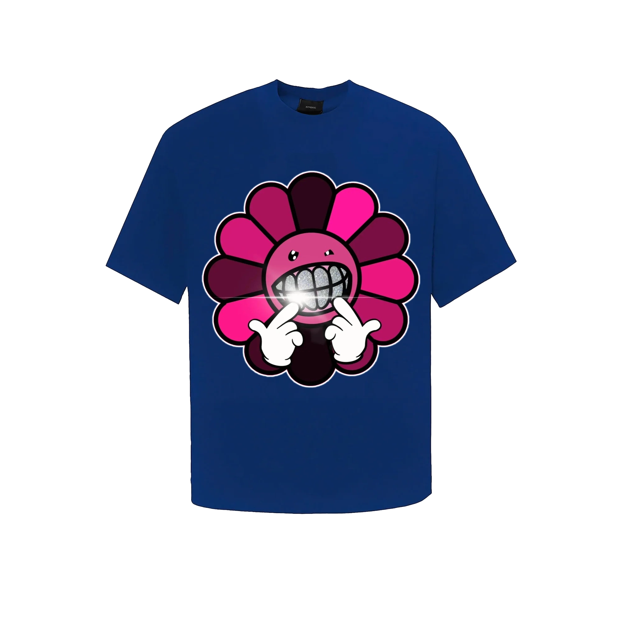 ÁO Grinning Flower Power